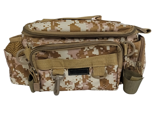 Camouflage Brown/Tan Fishing Gear Pouch