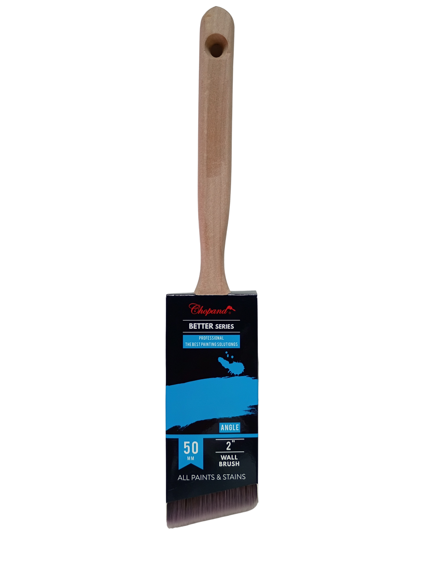Chopand Better Series 2 in. Angled Sash Brush : Polyester Cutting-In Trim Brush