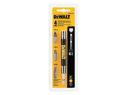 DEWALT — 4-Pack 1" Magnetic Screwdriving Bit Drive Guide Set (DW2055SD)