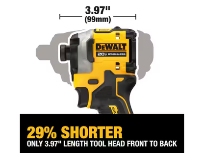 DEWALT — ATOMIC 20V MAX Compact 1/4" Impact Driver (DCF850B) — Floor Model / Discounted (Tool-Only)