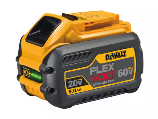 DEWALT — FLEXVOLT 20V/60V MAX Lithium-Ion 9.0Ah Battery Pack (DCB609)