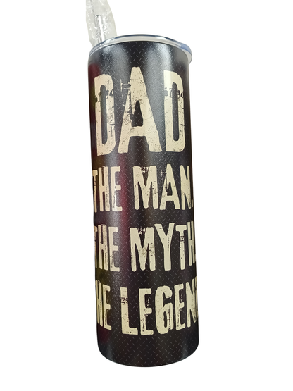 Vintage Logo Insulated Tumbler — Stainless Steel Travel Cup
