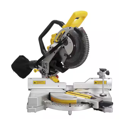 DEWALT 20V MAX XR 10" Double Bevel Fixed Miter Saw — Model DCS714B | Compact, High-Capacity 20V Cutting (Tool-Only)