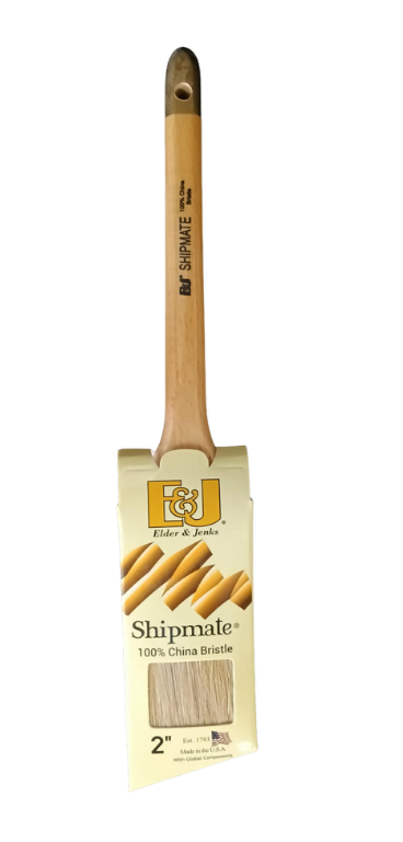 Elder & Jenks — Shipmate® 2" Angled Sash Brush (Long Handle, Item E11879)