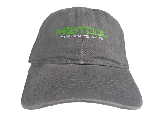 Grey Festool Hat – Adjustable Strap Back