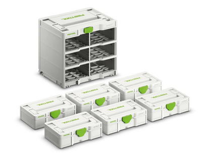 Festool — Systainer³ Rack SYS3-RK/6 M 337-Set