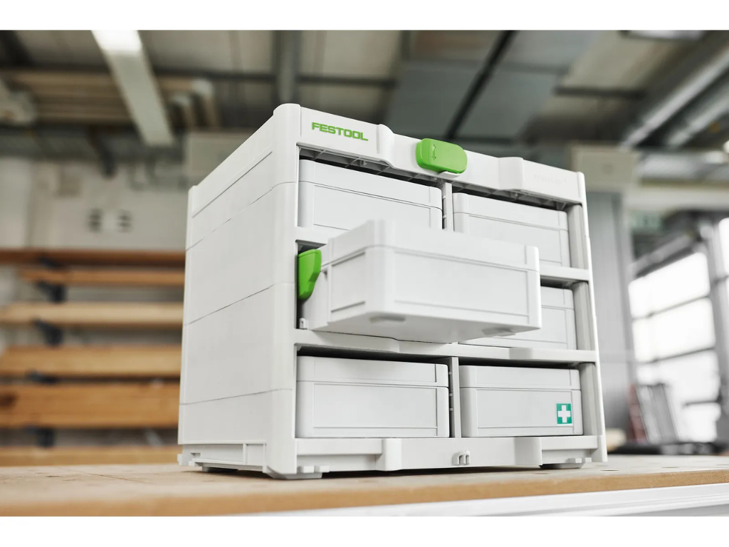 Festool — Systainer³ Rack SYS3-RK/6 M 337-Set