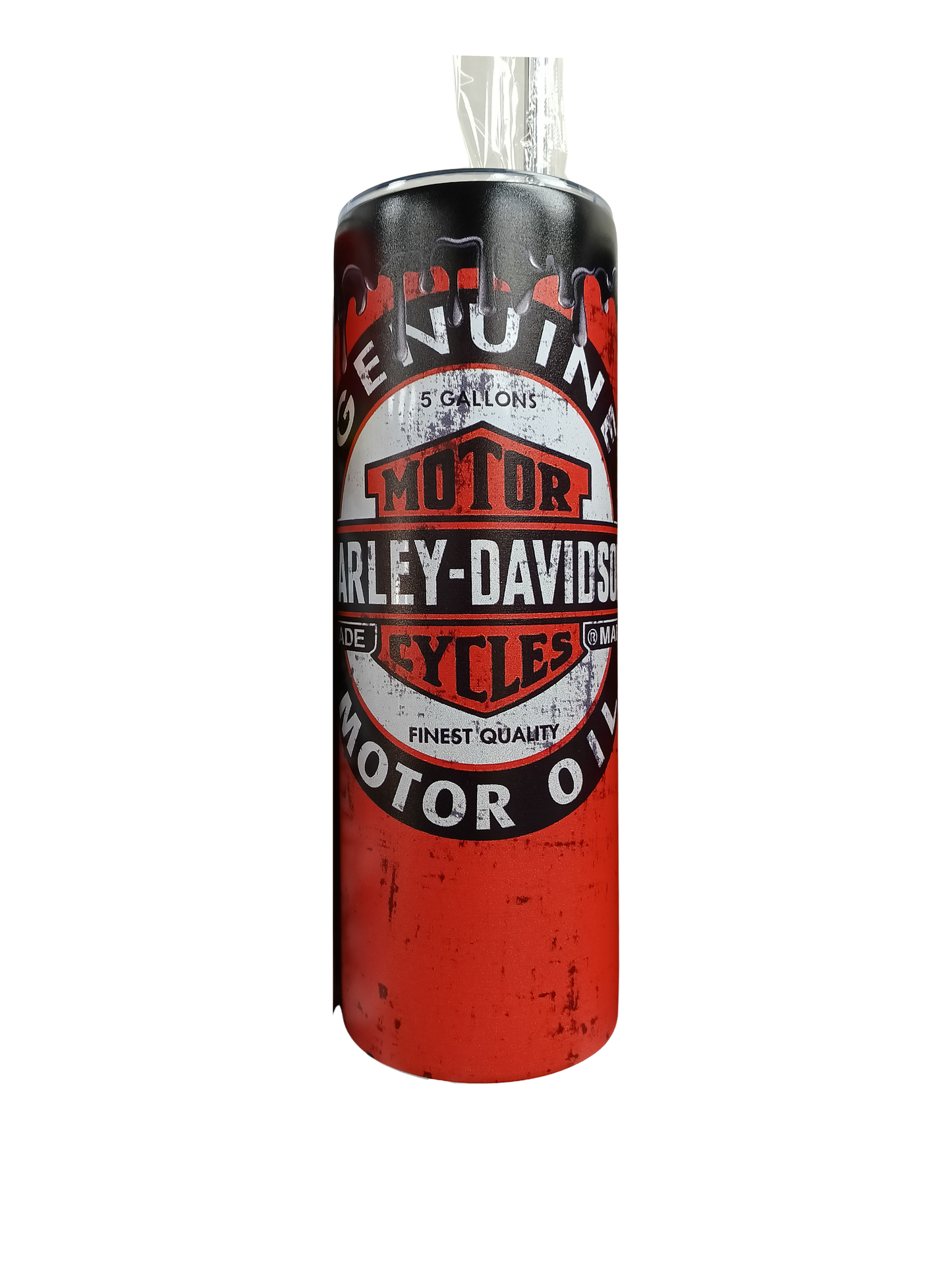 Vintage Logo Insulated Tumbler — Stainless Steel Travel Cup