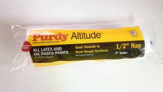 Purdy Altitude Poly Micro 9" x 1/2" Nap Roller Covers (Single & 3-Pack)