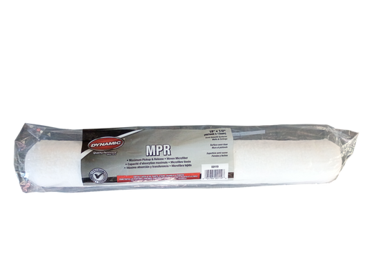 Dynamic MPR 18" x 1/2" Nap Woven Microfiber Paint Roller Cover - 00119
