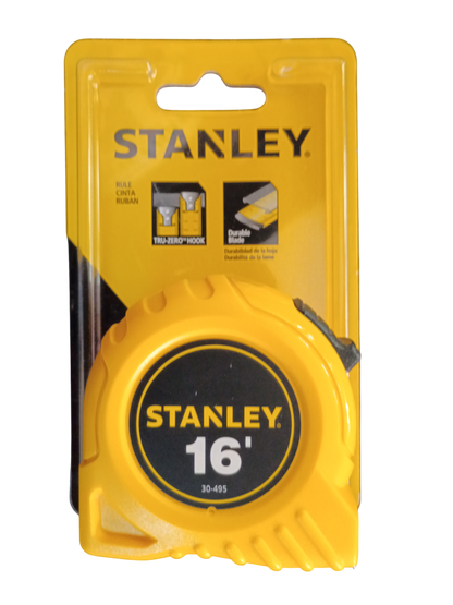 Stanley 16' x 3/4" High-Impact Tape Measure - 30-495
