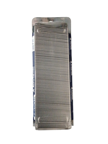 AccuTec PRO 0.009" Aluminum Back Single Edge Razor Blades 100-Pack - APBL-7065-DISP