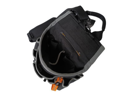 MeloTough Black & Gray Electrician Shoulder Tool Bag