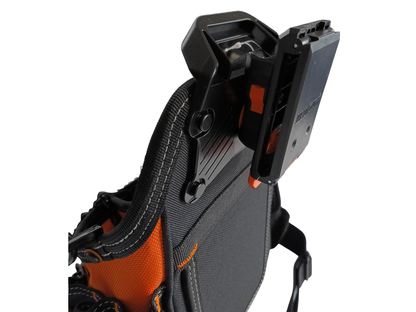 Orange & Black Tool Bag with Belt Clip and Shoulder Strap