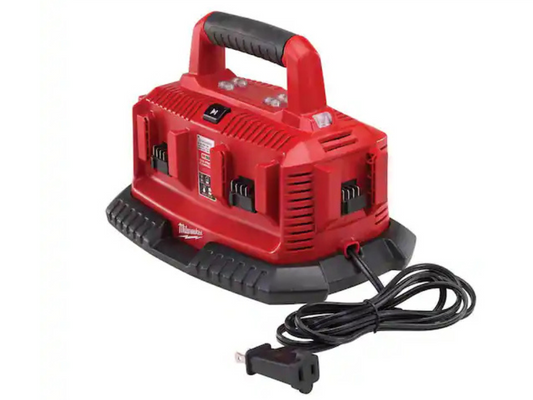 Milwaukee — M18 6-Port Sequential Battery Charger (Model 48-59-1806)