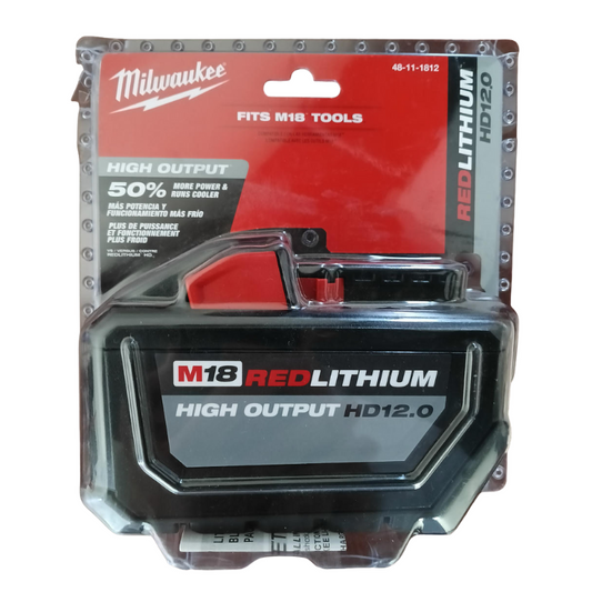 Milwaukee — M18 REDLITHIUM XC5.0 Extended Capacity Battery Pack (48-11-1850)