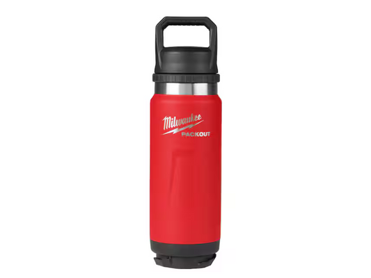 Milwaukee — PACKOUT 24 oz Insulated Bottle w/ Chug Lid (48-22-8396R)