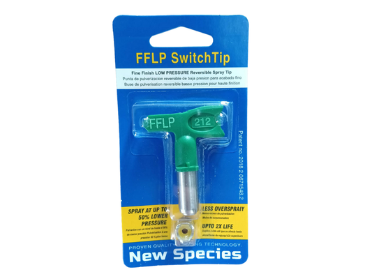 New Species — FFLP212 Graco-Compatible Pressure SwitchTip (Airless Replacement)