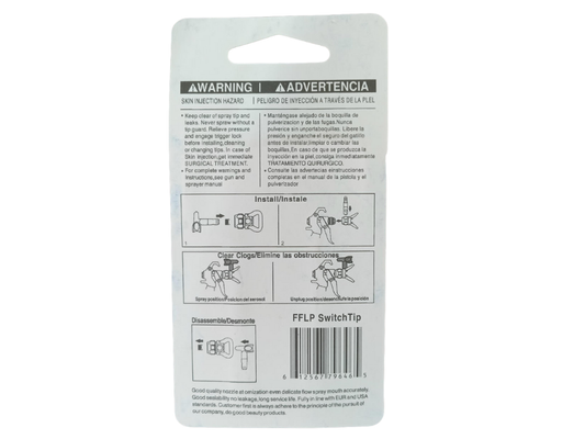 Generic 312 Spray Tip - Fine Finish Low Pressure SwitchTip (312)
