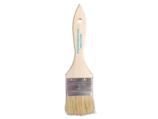 Pro Grade — 2" Chip Brush (Natural Bristle, Single)