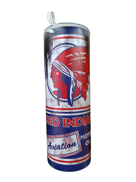 Vintage Logo Insulated Tumbler — Stainless Steel Travel Cup