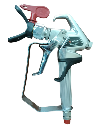 Titan — RX-80 Spray Gun Kit (517 Tip, Hose, 2 or 4 Finger Swappable Triggers)