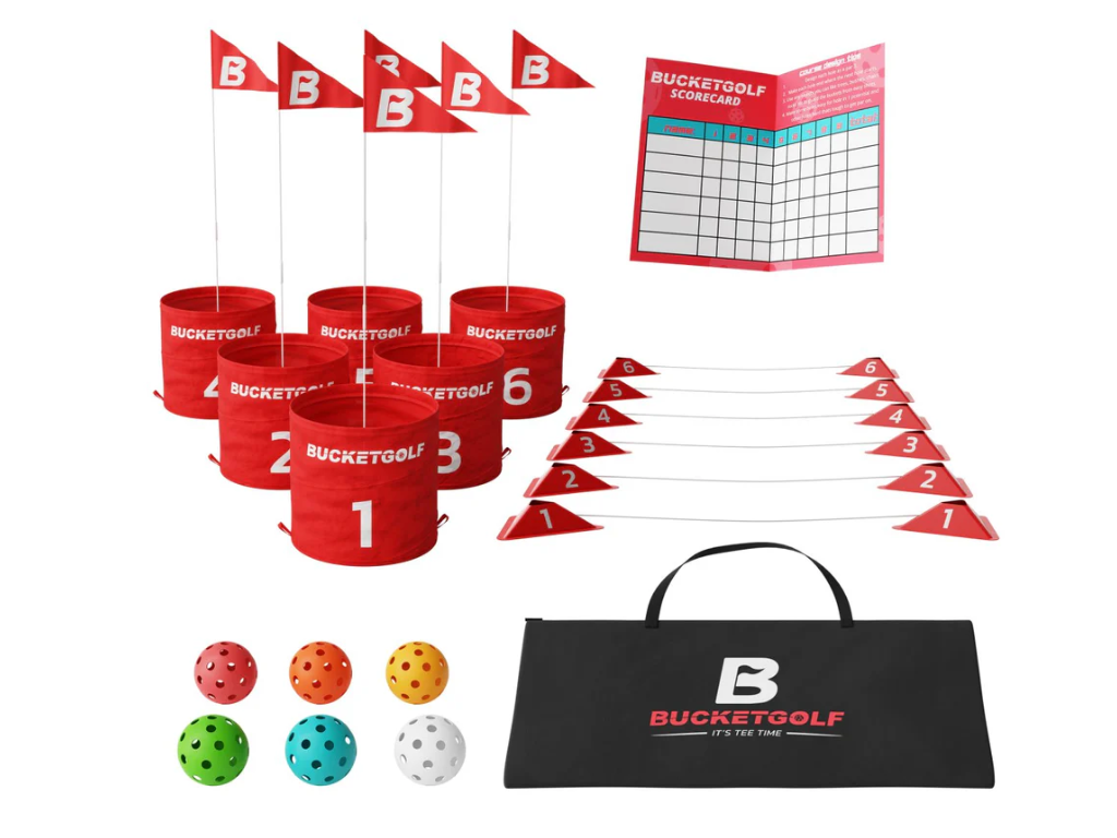 BucketGolf 6-Hole Pro Bundle – with Two Clubs