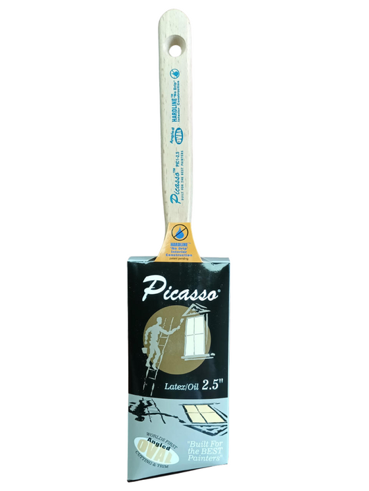 Proform Picasso 2.5 Inch – Straight-Cut Oval Brush (Standard Handle)