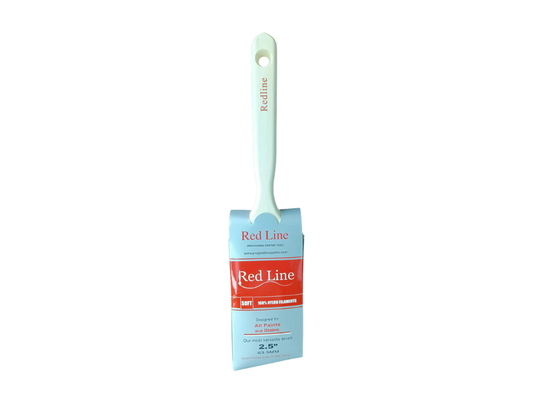 Pro Grade — Red Line 2.5" Soft Angle Brush