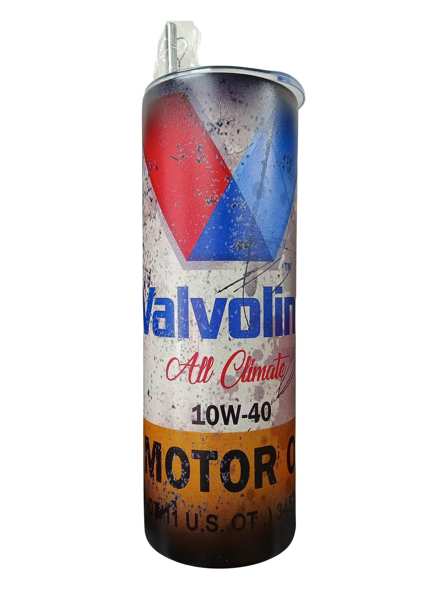 Vintage Logo Insulated Tumbler — Stainless Steel Travel Cup