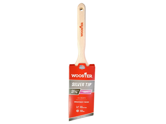 Wooster — Silver Tip 2.5" Polyester Angle Sash Brush