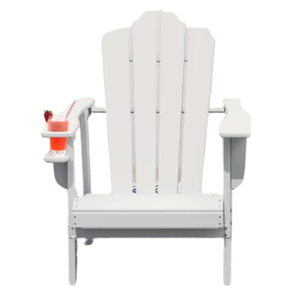 Premium Classic Shell-Back Weatherproof Adirondack Chair (Box of 1 – Unassembled)