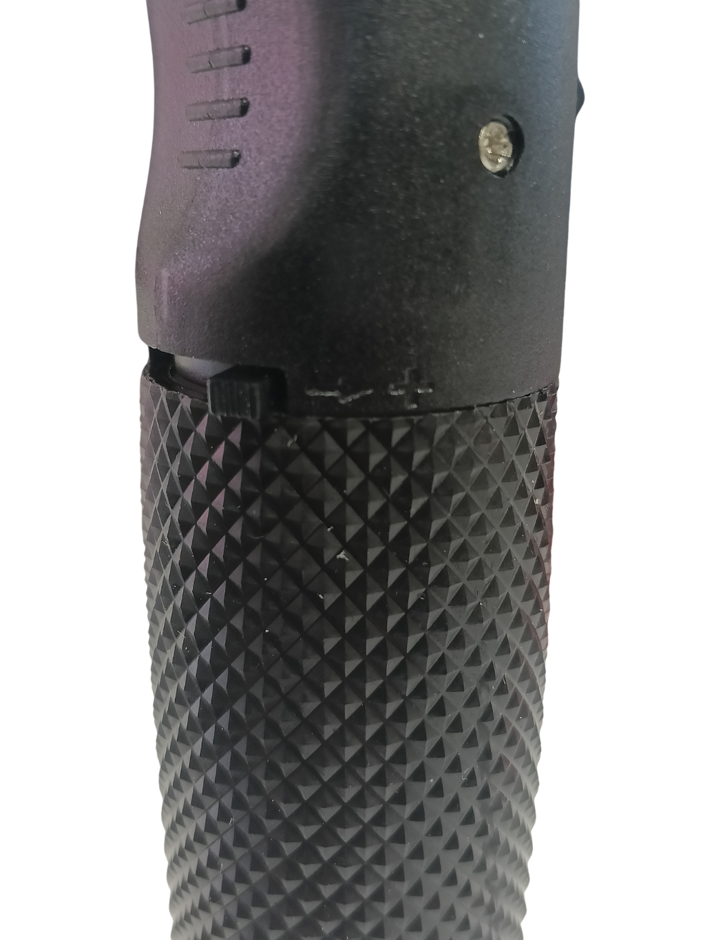 High-Intensity Windproof Butane Jet Torch - Carbon Fiber Style (Refillable - Ships Empty)