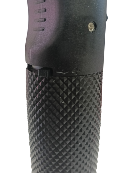 High-Intensity Windproof Butane Jet Torch - Carbon Fiber Style (Refillable - Ships Empty)