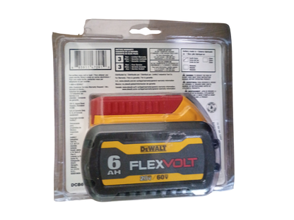 DEWALT FLEXVOLT 20V/60V MAX 6.0Ah Lithium-Ion Battery Pack - DCB606