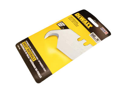 DEWALT Large Hook Utility Knife Blades with Dispenser (50-Pack) - DWHT11005