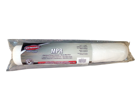 Dynamic 14 inch 3/8 NAP Woven Microfiber Roller Cover