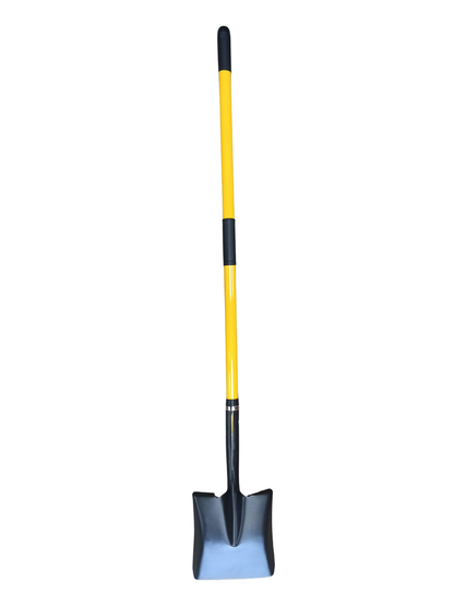 Premium 60-Inch Heavy-Duty Long-Handle Flat Head Shovel – Safety Yellow