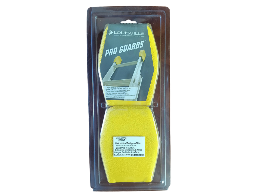 Louisville Ladder Pro-Guards Extension Ladder Covers (1 Pair) Yellow