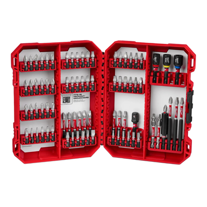 Milwaukee SHOCKWAVE 80-pc Impact Duty Driver Bit Set — 48-32-4094