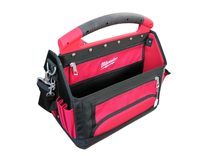 Milwaukee PACKOUT 15 in. Tote : 31-Pocket Ballistic Jobsite Tool Bag - 48-22-8315