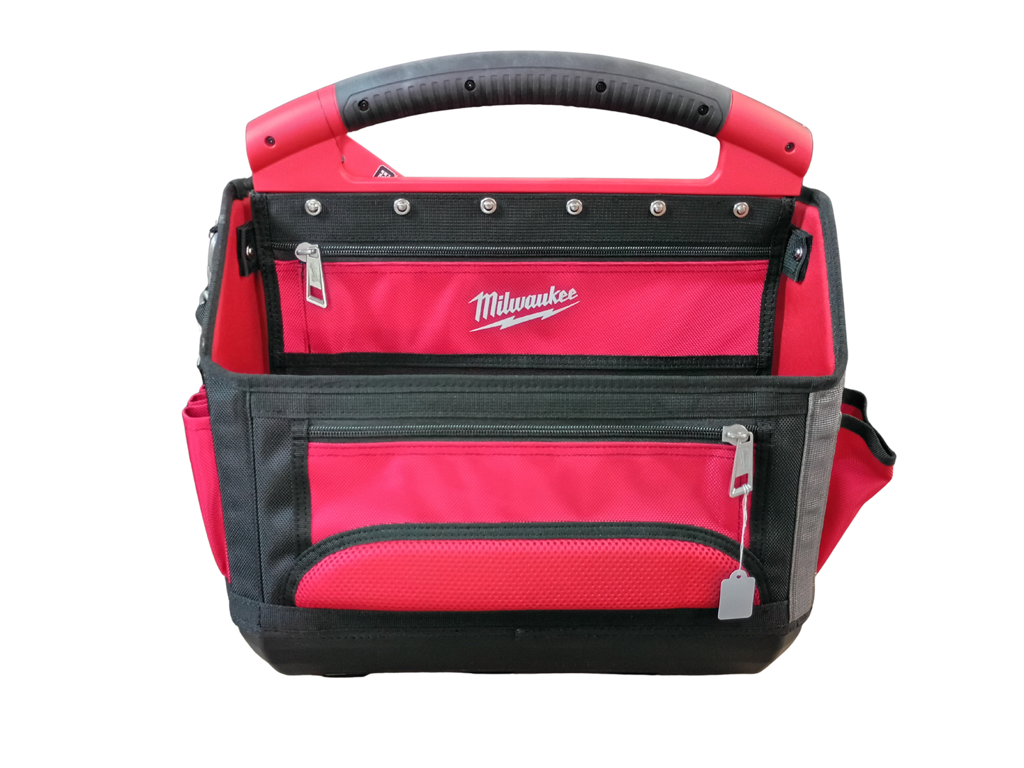 Milwaukee PACKOUT 15 in. Tote : 31-Pocket Ballistic Jobsite Tool Bag - 48-22-8315
