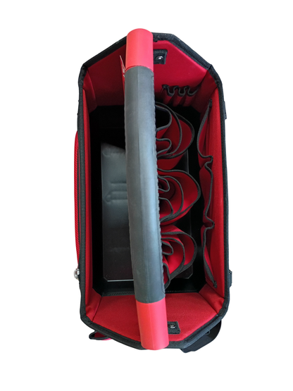 Milwaukee PACKOUT 15 in. Tote : 31-Pocket Ballistic Jobsite Tool Bag - 48-22-8315