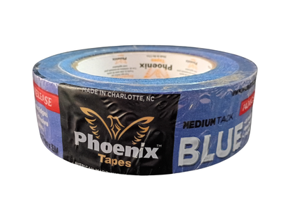 Phoenix 2 Inch Medium Track Blue Masking Tape