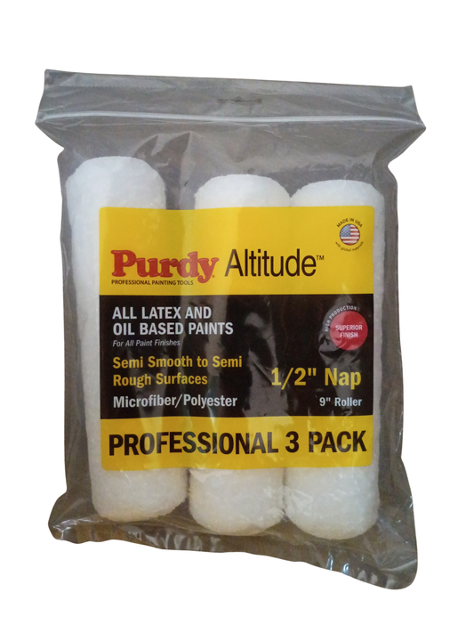 Purdy Altitude Poly Micro 1/2" Nap Roller Covers (9", 14" & 18")