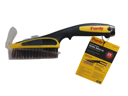 Purdy Professional 11" Short Handle Wire Brush - Stainless Steel Bristles (140910100)