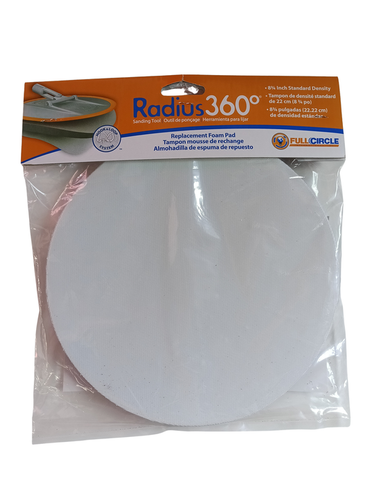 Full Circle Radius 360° 8-3/4" Foam Replacement Pad (1/2" Thick) - FCIRPSTD