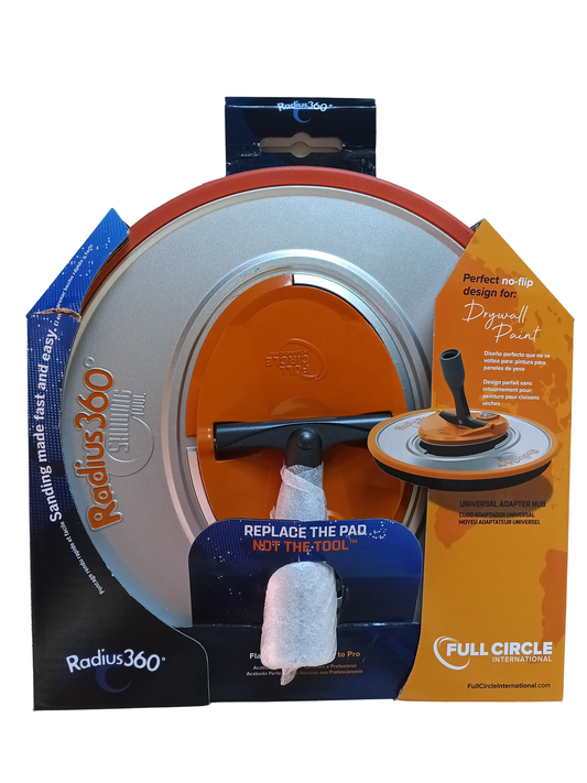 Full Circle Radius 360° Drywall Sanding Tool with Quick Change Hub - 187691000004