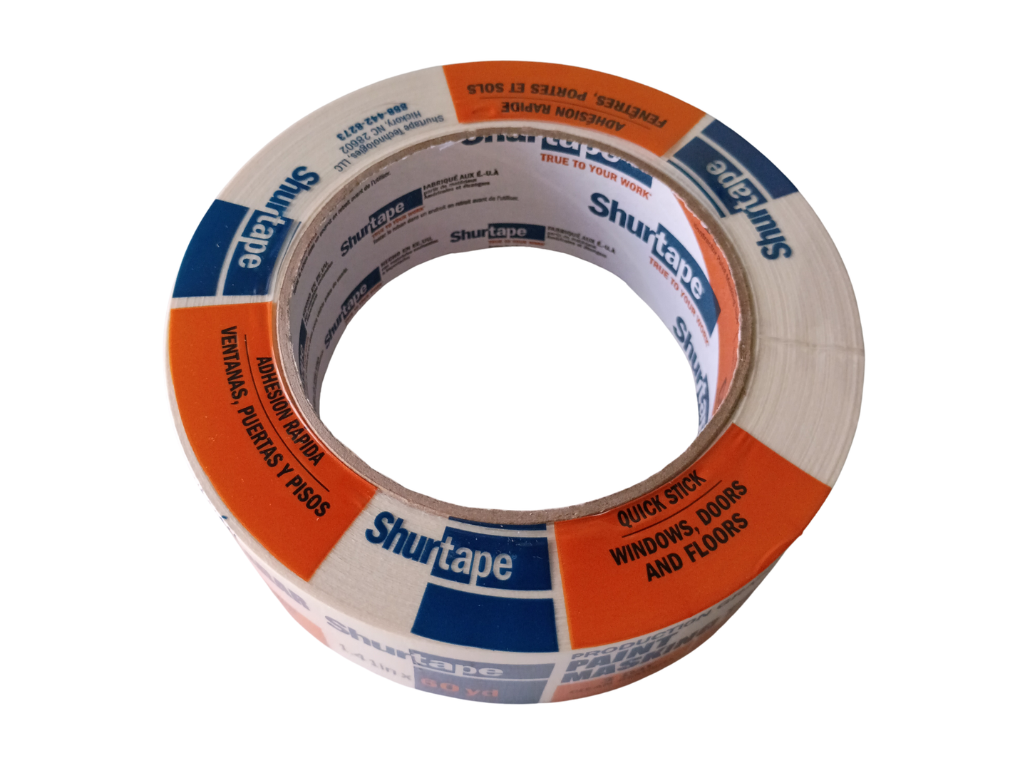 Shurtape CP 66 Contractor Grade Masking Tape (1.41" x 60 Yds.) - 102803