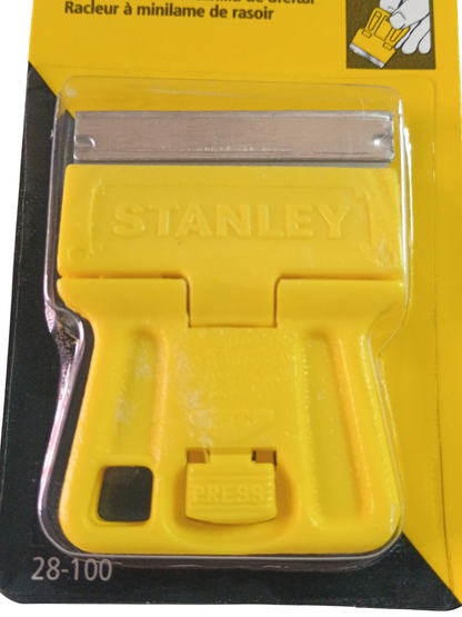 Stanley 28-100 1-3/16" High-Visibility Mini Razor Blade Scraper